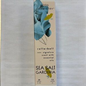 Good Chemistry Sea Salt Gardenia Rollerball - Blue and Cream